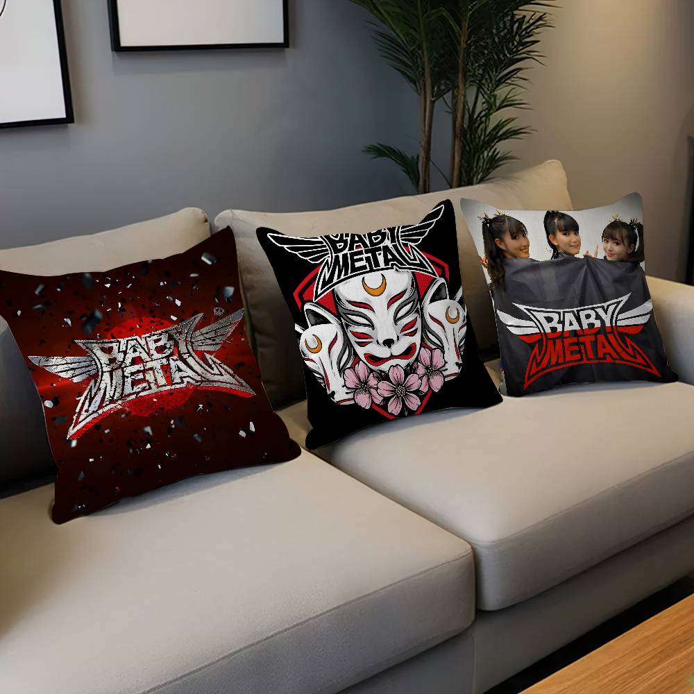 Home Textiles And Furnishing - Band B-Babymetal Pillow Gifts Home Office