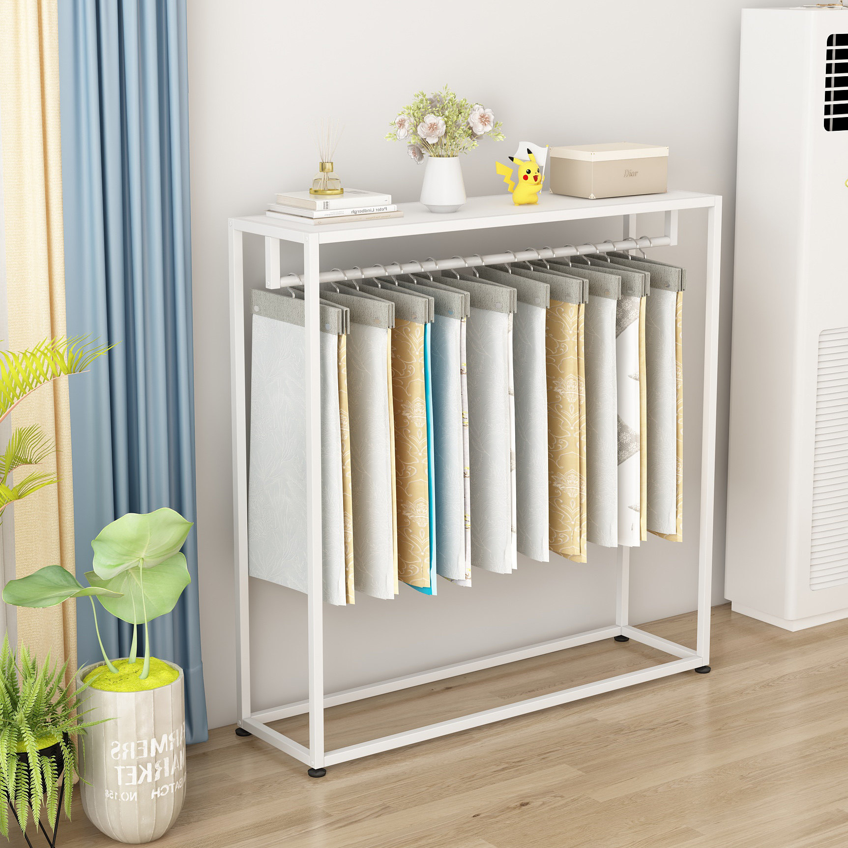 Curtain elevator display rack  - Home Textiles Exhibition บทวิจารณ์และราคา