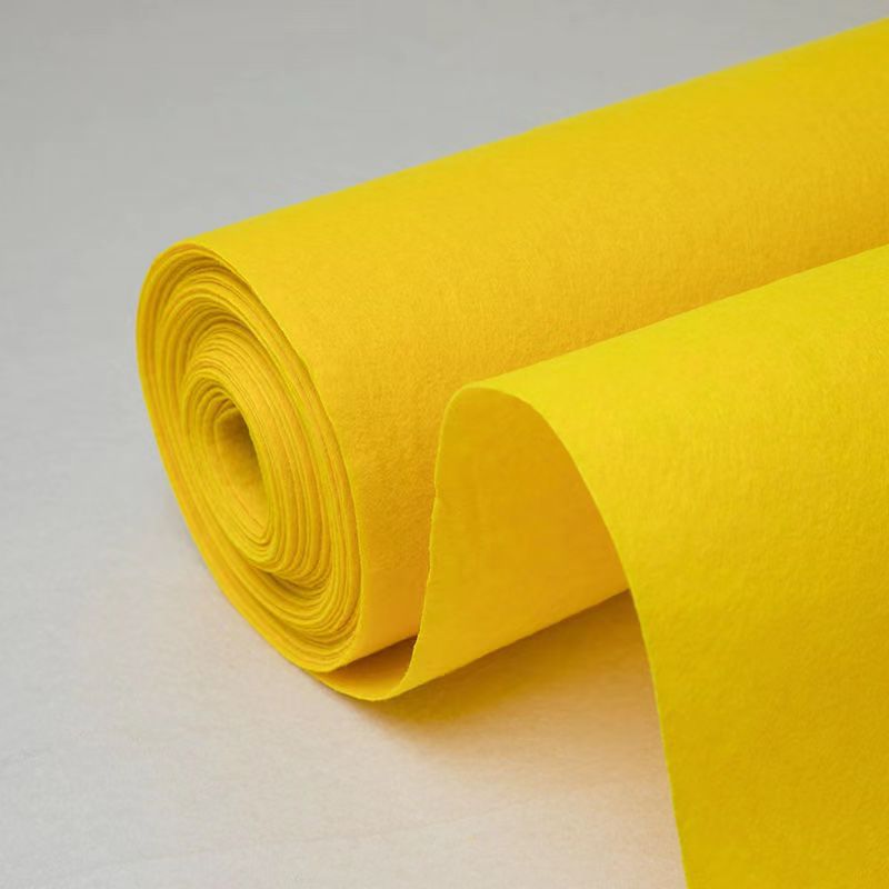 Yellow Disposable Carpet for W - Home Textiles Exhibition บทวิจารณ์และราคา