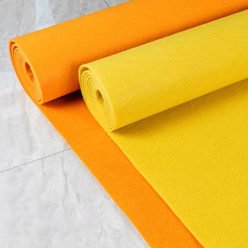 Yellow Disposable Carpet for W - Home Textiles Exhibition บทวิจารณ์และราคา