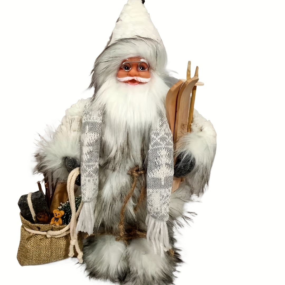 Blue and white Santa Claus, Ch - Home Textiles And Furnishing บทวิจารณ์และราคา