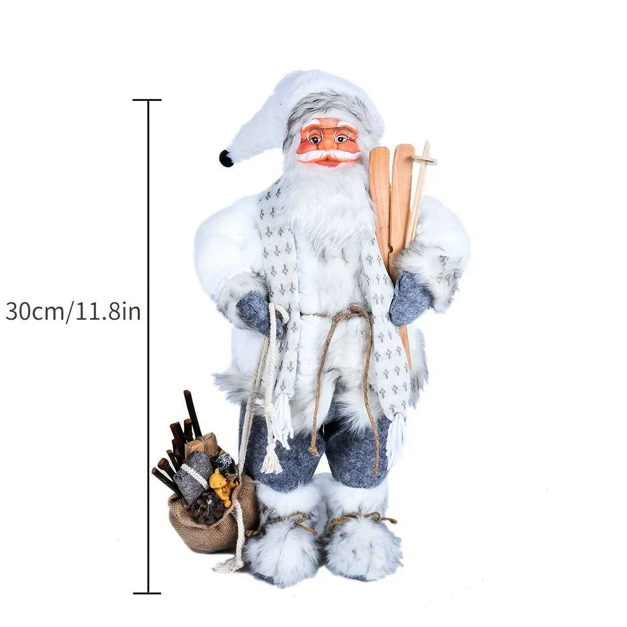 Blue and white Santa Claus, Ch - Home Textiles And Furnishing บทวิจารณ์และราคา