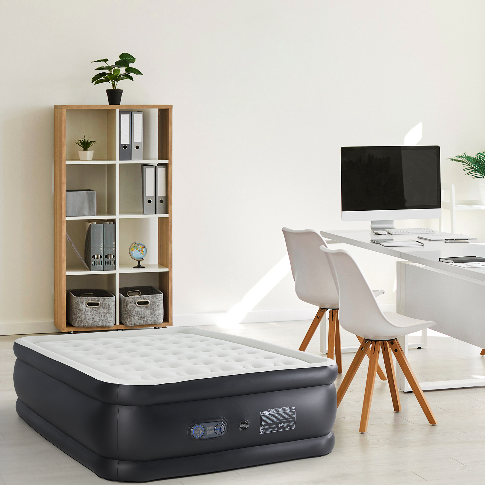 MCQ 16IN to 22IN Air Mattress  - Mattress Pad Topper บทวิจารณ์และราคา