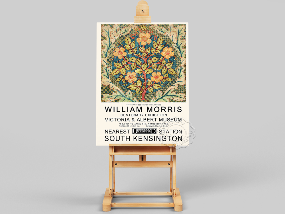 William Morris Botanical Fabri - Home Textiles Exhibition บทวิจารณ์และราคา