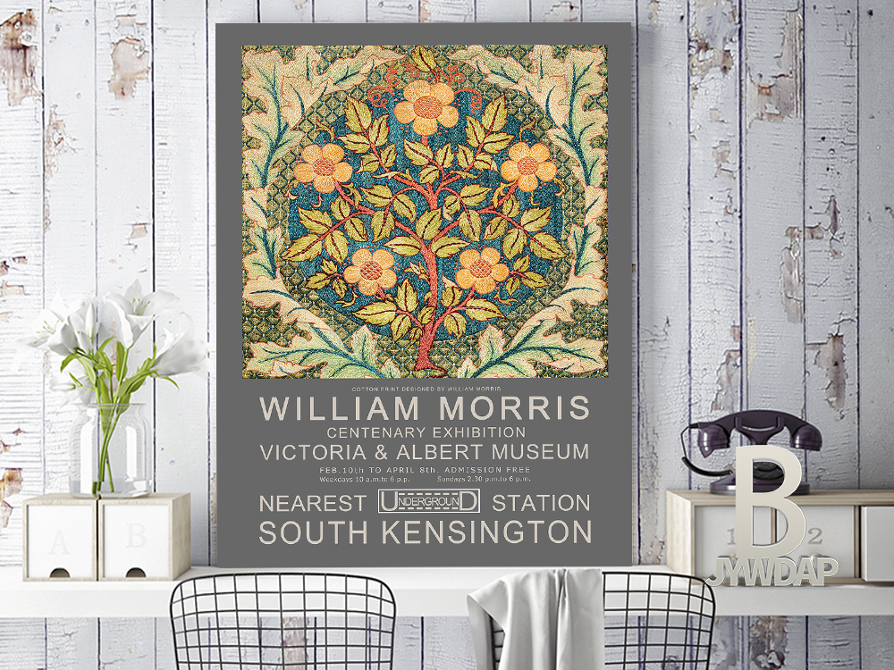 William Morris Botanical Fabri - Home Textiles Exhibition บทวิจารณ์และราคา