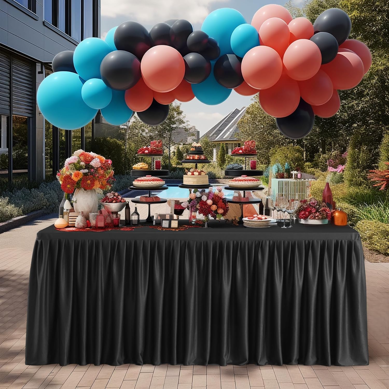 Table Skirt Conference Room Ta - Home Textiles Exhibition บทวิจารณ์และราคา