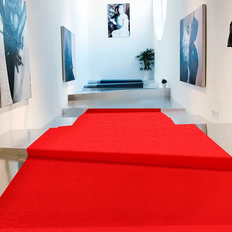 Red Wedding Carpet Thick Mater - Home Textiles Exhibition บทวิจารณ์และราคา