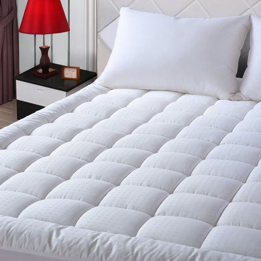 Full Size Mattress Pad Pillow  - Mattress Pad Topper บทวิจารณ์และราคา
