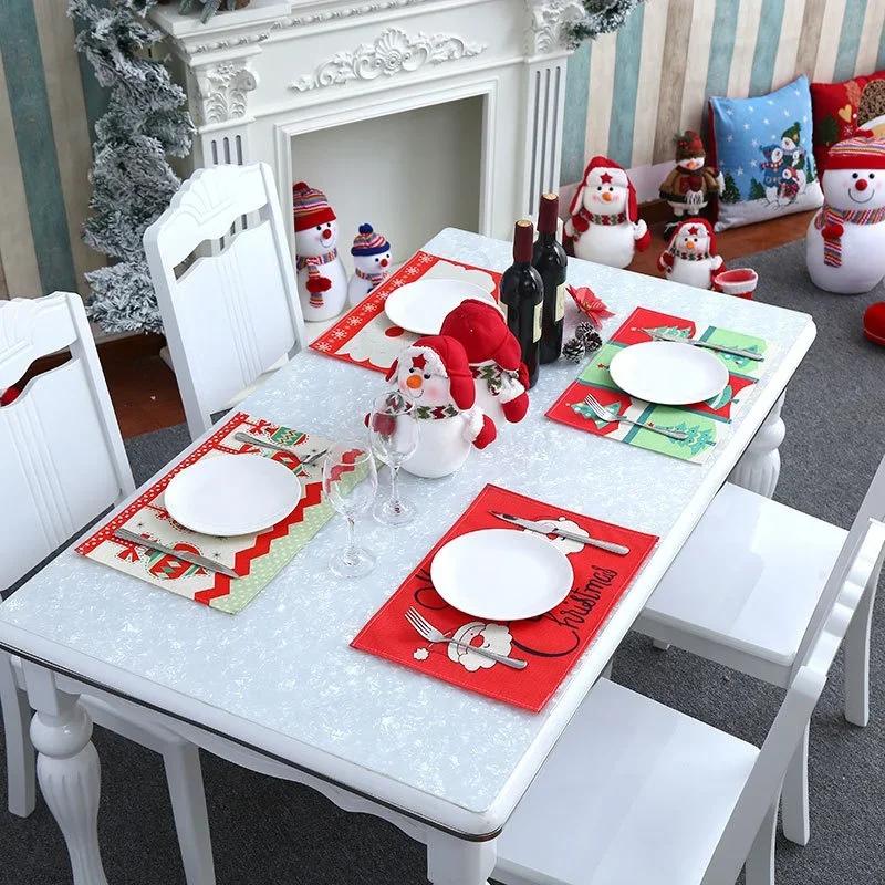 Christmas Home Table Decoratio - Home Textiles And Furnishing บทวิจารณ์และราคา