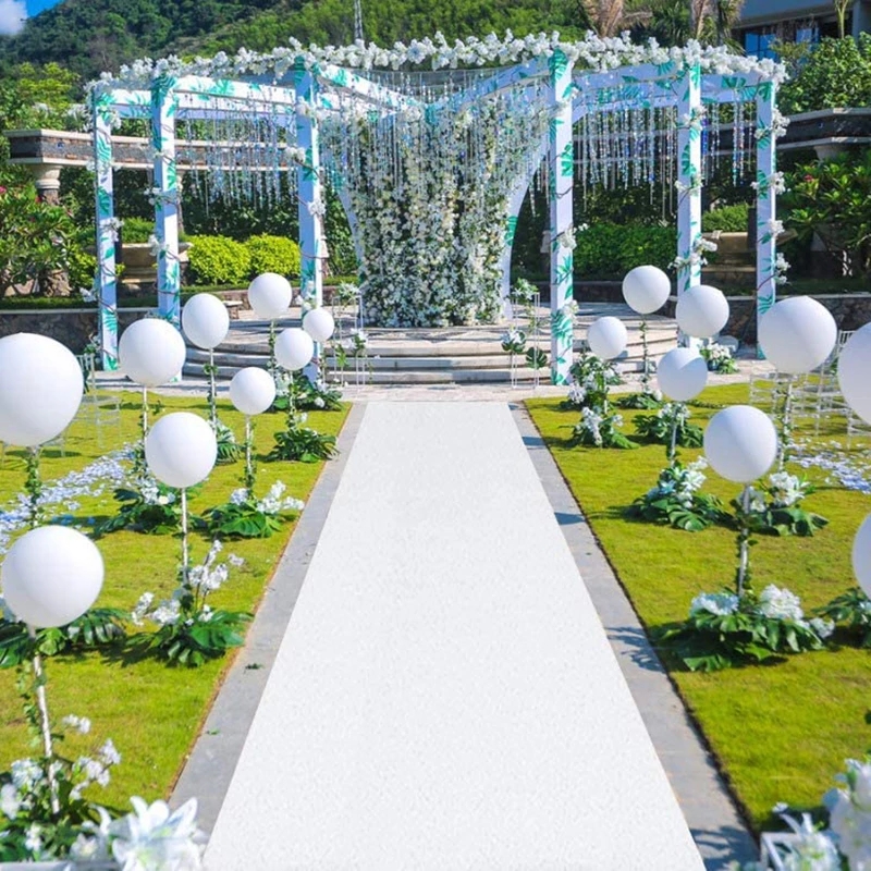 White Non-woven Fabric Carpet  - Home Textiles Exhibition บทวิจารณ์และราคา