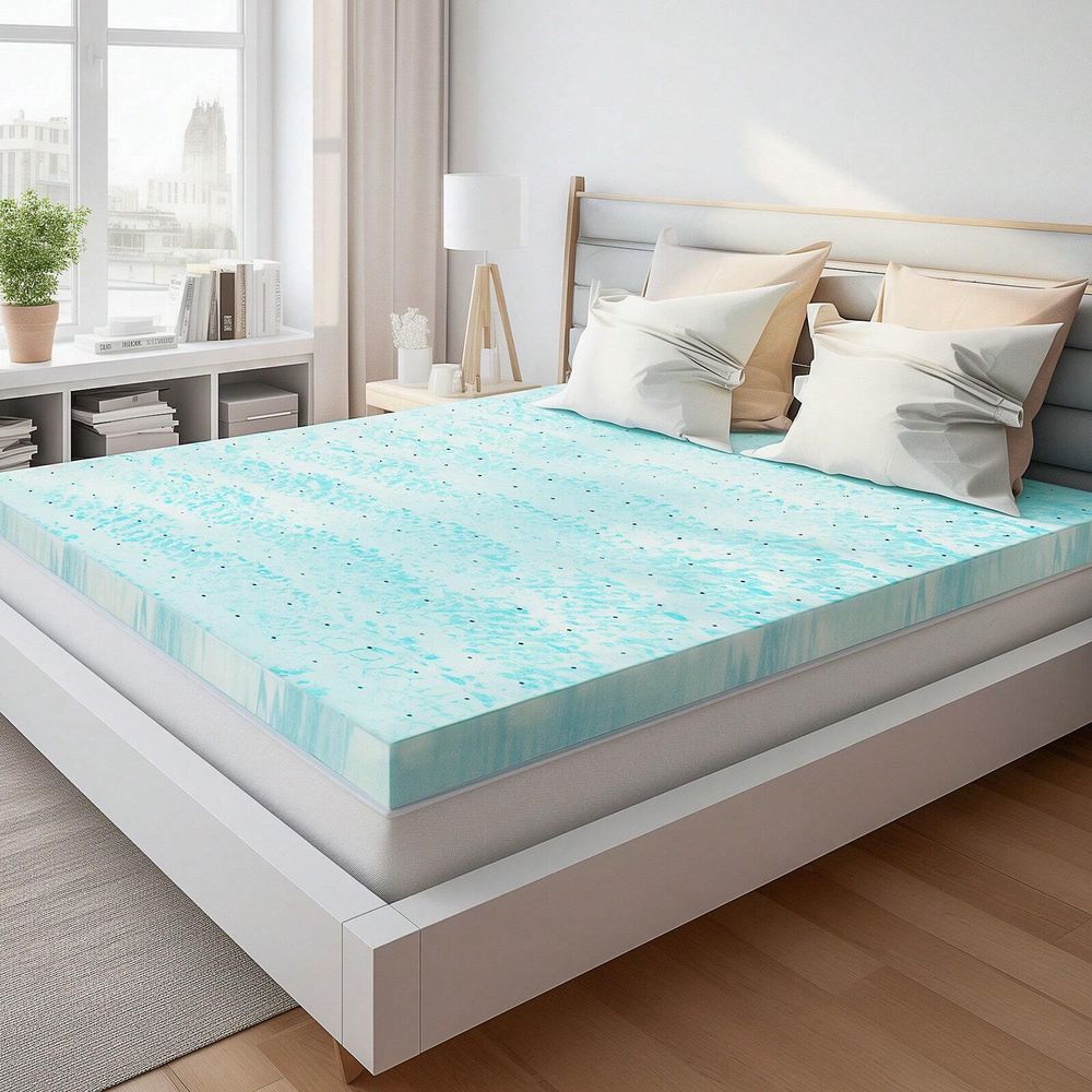 Memory Foam Mattress Topper 2  - Mattress Pad Topper บทวิจารณ์และราคา