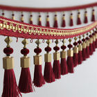 Beads Tassel Fringe Edging Tri - Home Textiles And Furnishing บทวิจารณ์และราคา