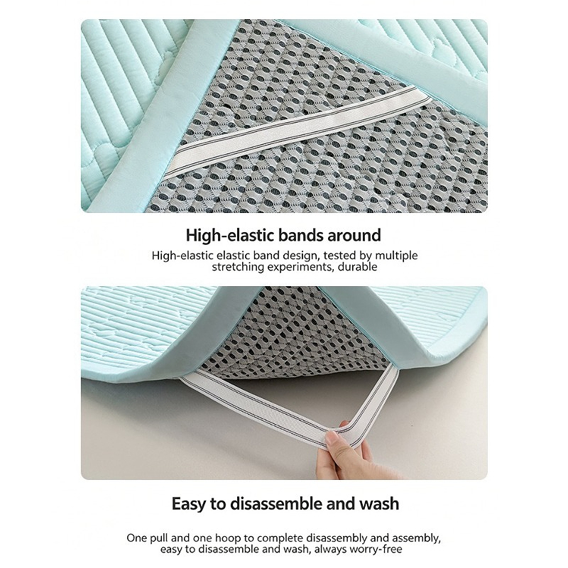 Foldable Washable Mattress Top - Mattress Pad Topper บทวิจารณ์และราคา