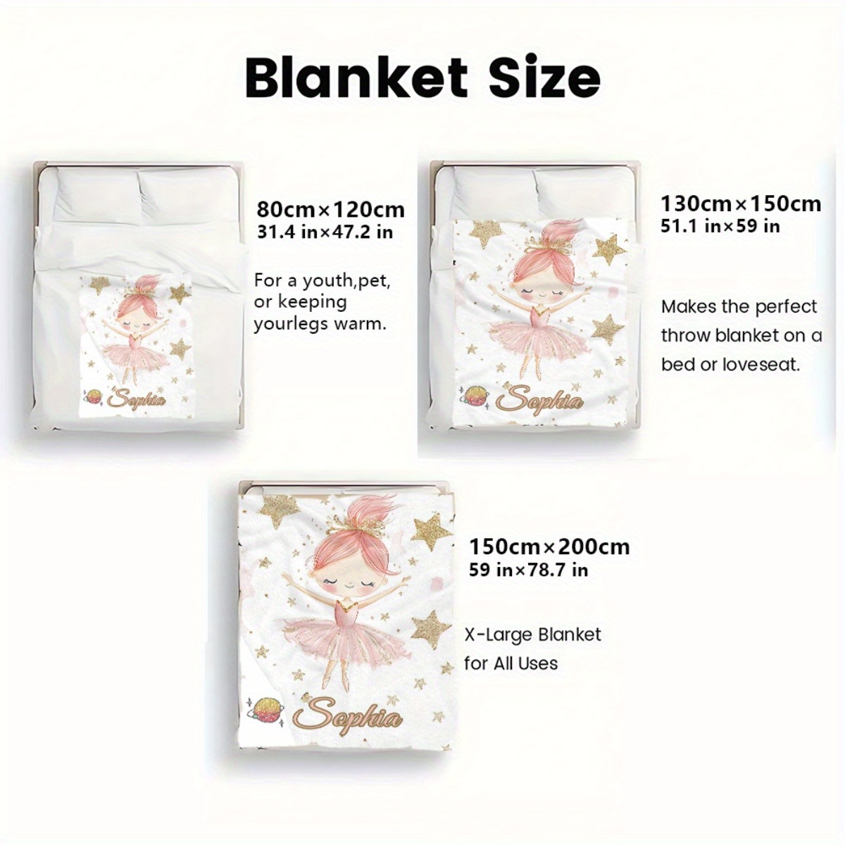 Customized Name Ballet Girl Bl - Home Textiles And Furnishing บทวิจารณ์และราคา