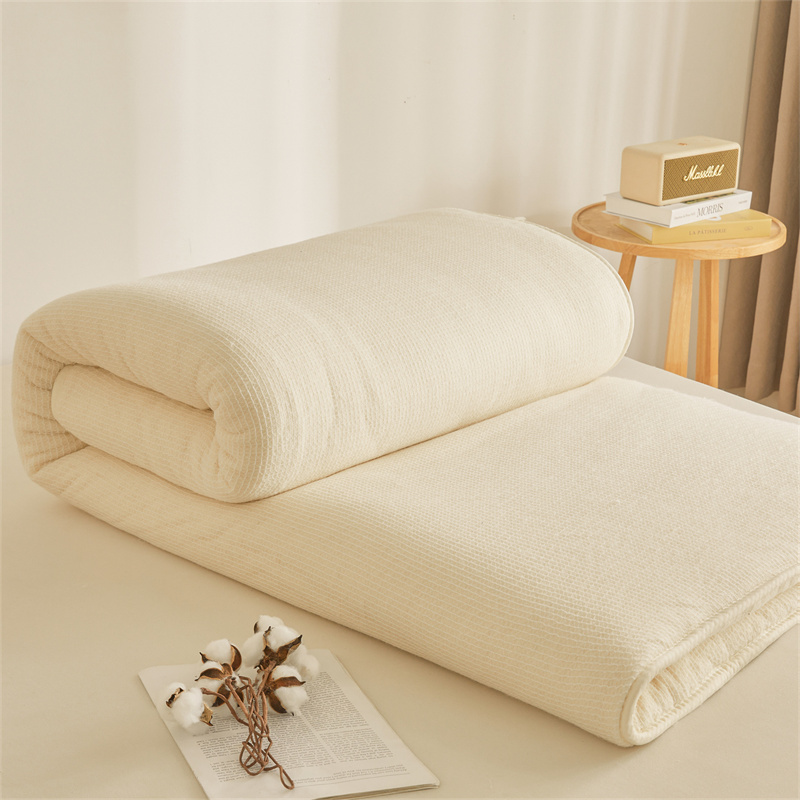 Fishscale pattern All cotton Q - Mattress Pad Topper บทวิจารณ์และราคา