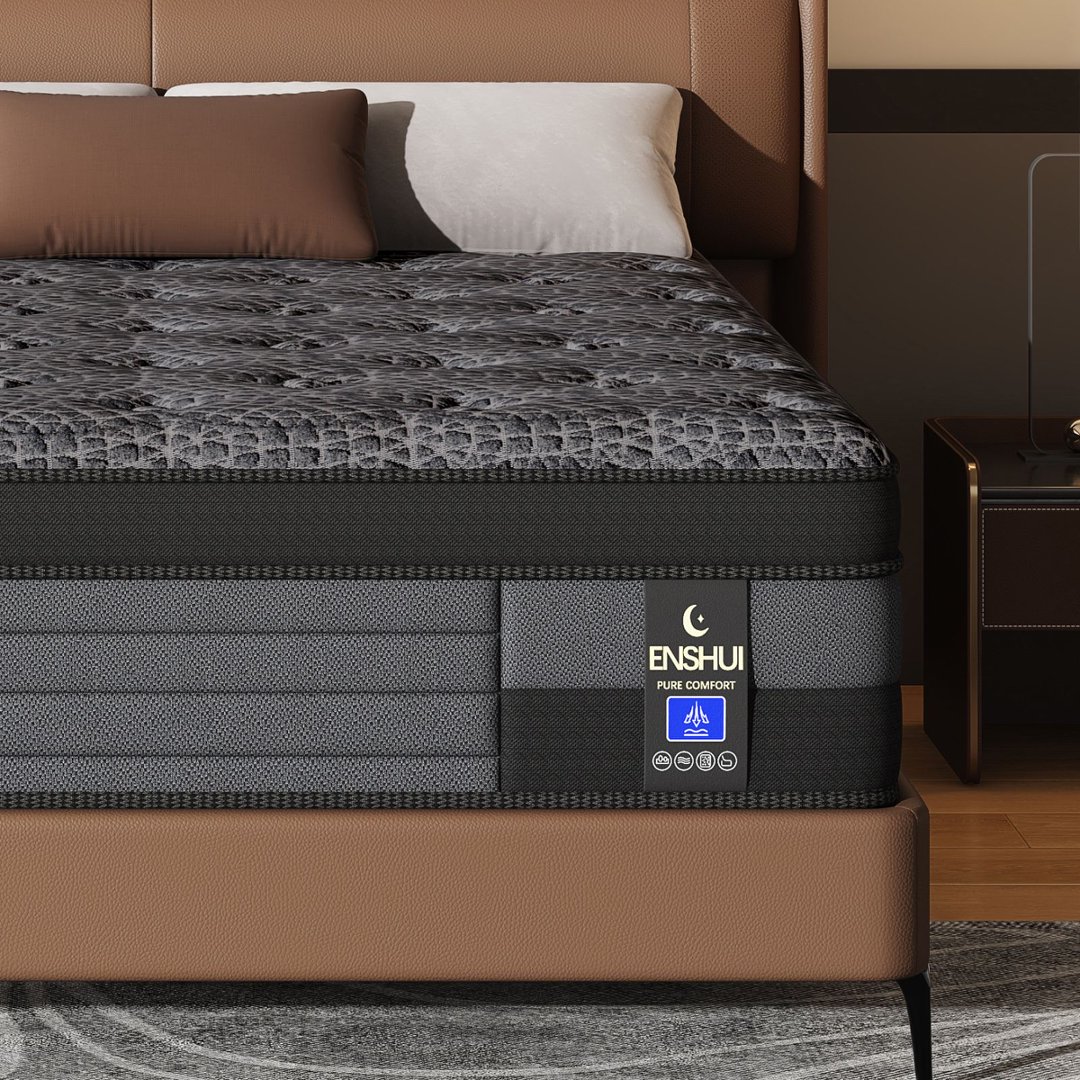 12/14inch Memory Foam Mattress - Mattress Pad Topper บทวิจารณ์และราคา