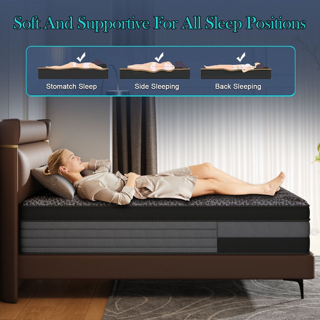 12/14inch Memory Foam Mattress - Mattress Pad Topper บทวิจารณ์และราคา