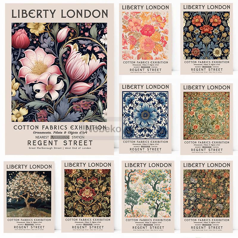 William Morris Exhibition Post - Home Textiles Exhibition บทวิจารณ์และราคา