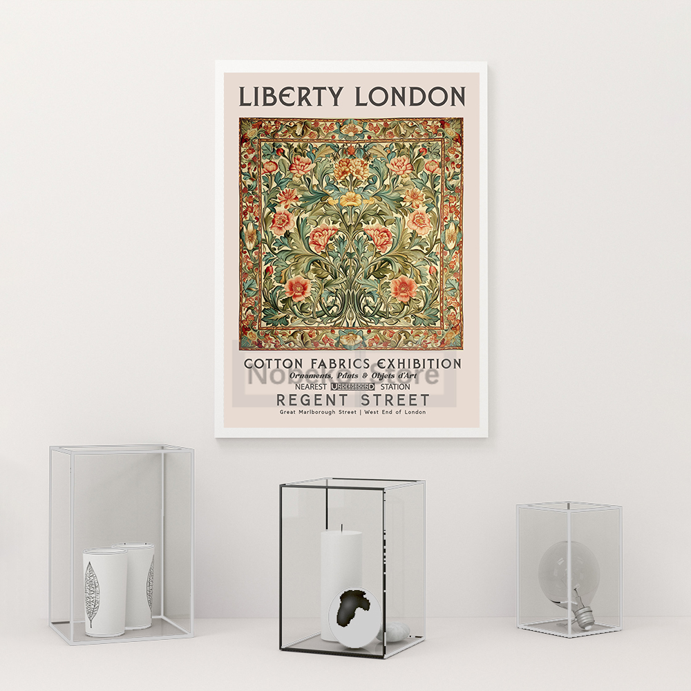 William Morris Exhibition Post - Home Textiles Exhibition บทวิจารณ์และราคา