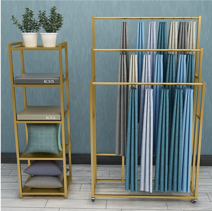 Mobile curtain display frame s - Home Textiles Exhibition บทวิจารณ์และราคา