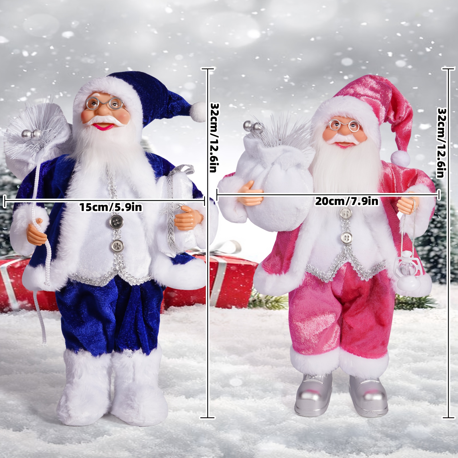 Santa standing ornaments, Sant - Home Textiles And Furnishing บทวิจารณ์และราคา