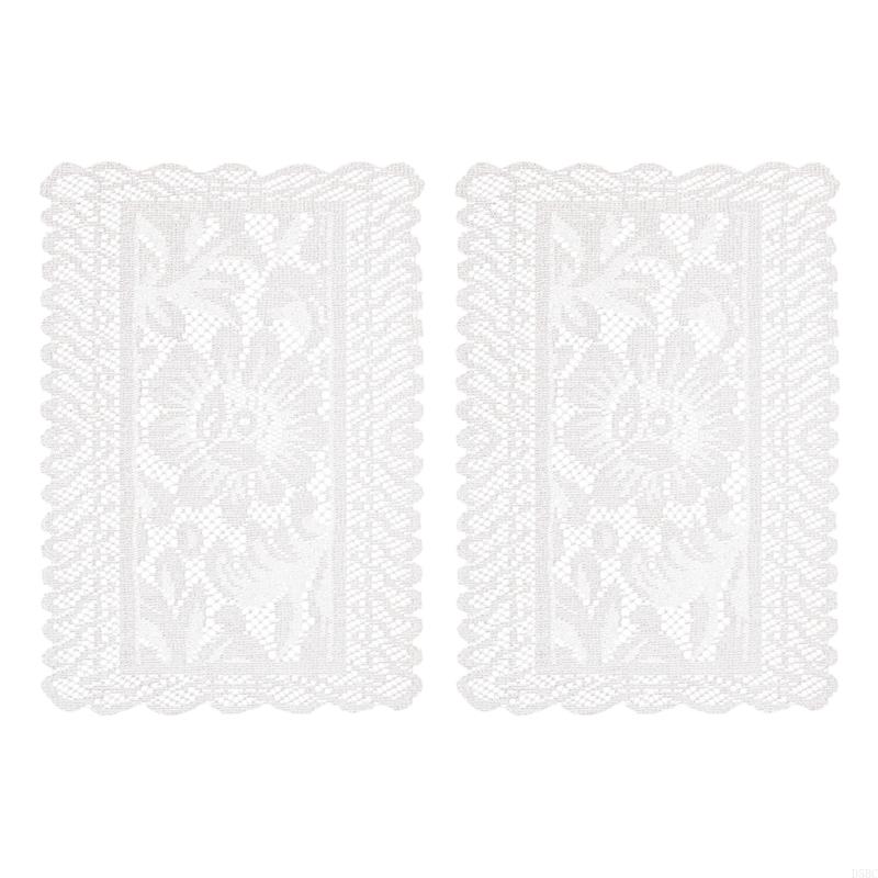 2Pcs Elegant Lace Tablecloths  - Home Textiles And Furnishing บทวิจารณ์และราคา